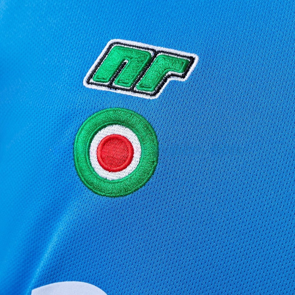 Napoli Jersey 1987-88 Home Retro Football Kit Long Sleeves product image 4