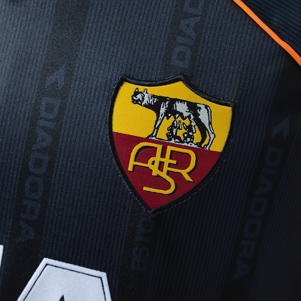 Rome Jersey 1999-00 Third Retro Football Kit Long Sleeves product image 5