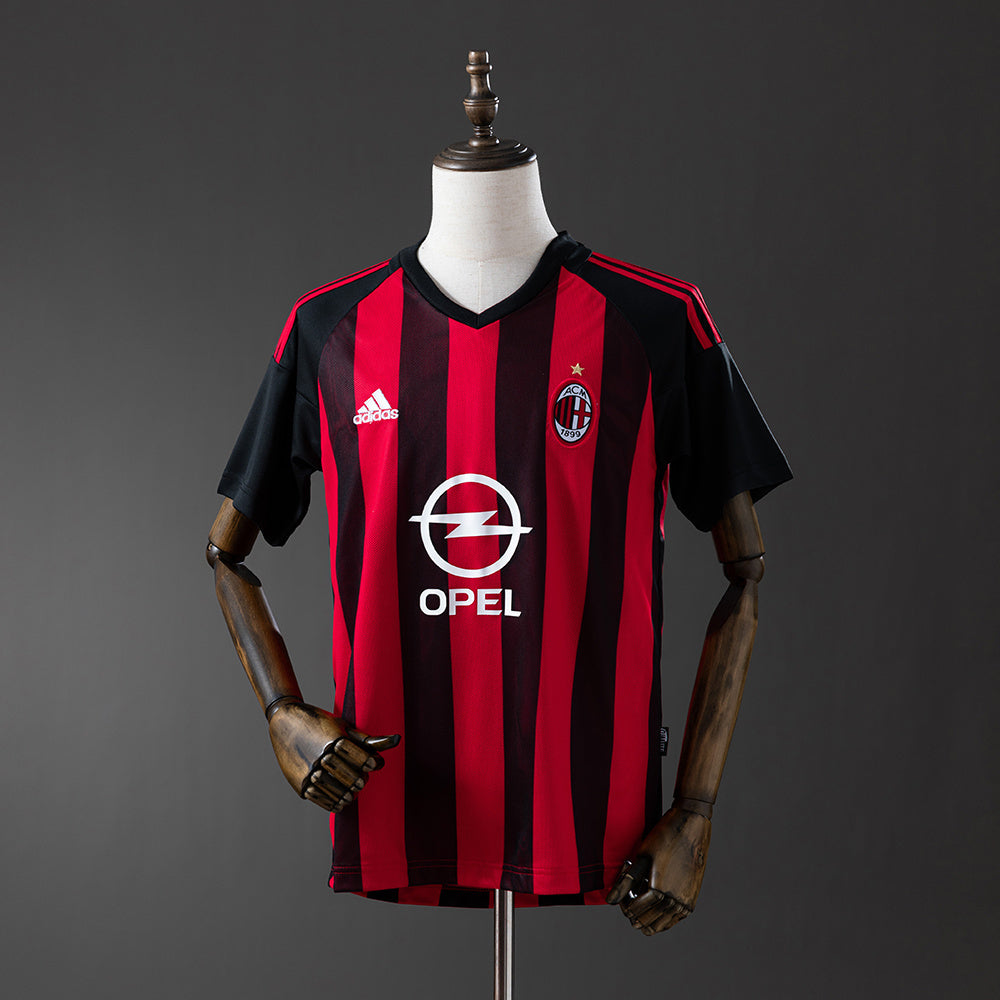Retro AC Milan Jersey 2002-03 Home Kit product image 1