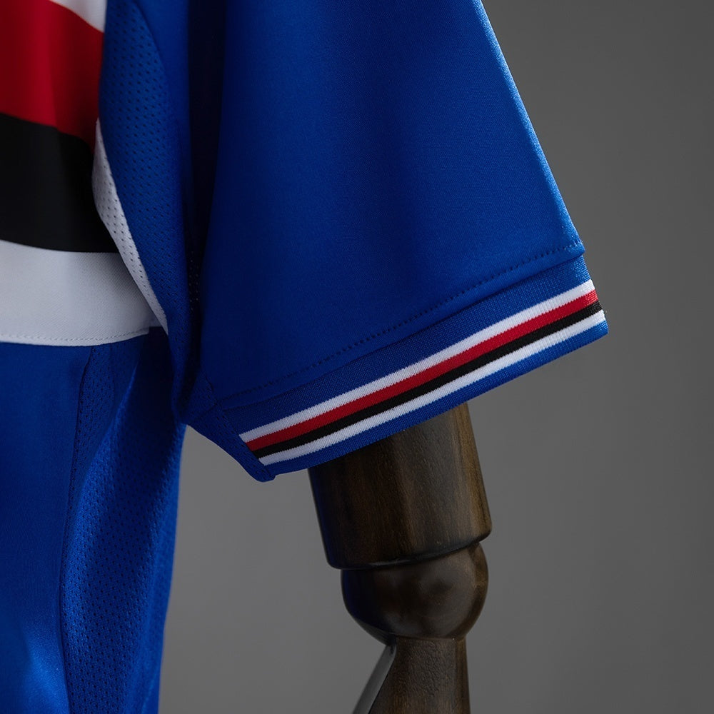 Sampdoria Home Jersey 2015-2016 Retro Football Kit Soccer product image 4