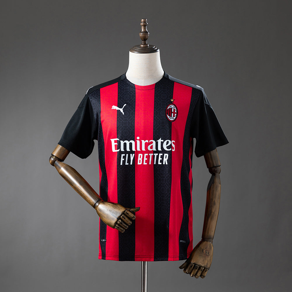 AC Milan Home Jersey 2020-21 Retro Football Kit Soccer Shirt product image 1