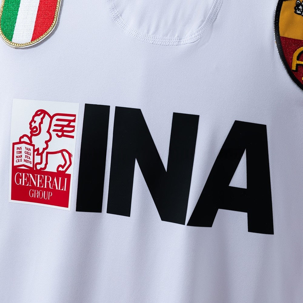 Rome Jersey 2001-02 Away Retro Football Kit Long Sleeves product image 6
