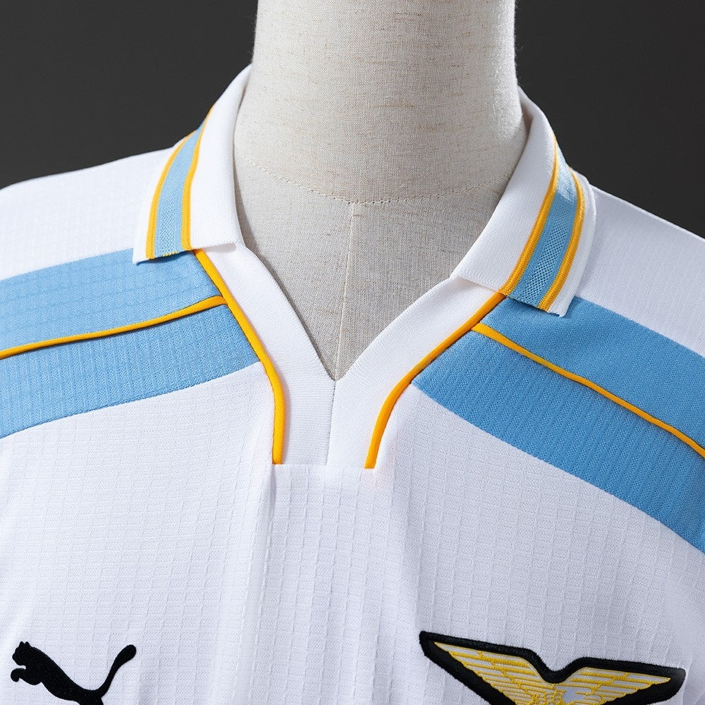Lazio Jersey 2000-01 Away Retro Football Kit Long Sleeves product image 7