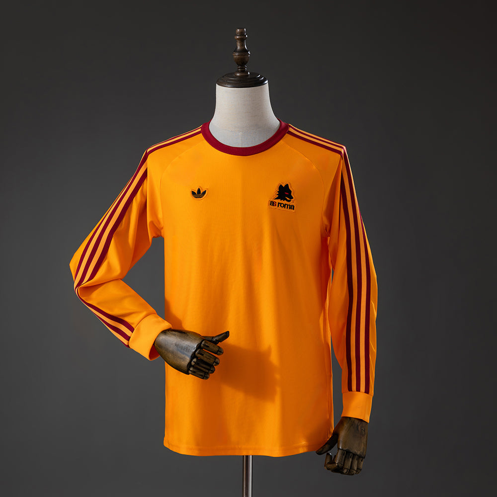 AS Roma Orange Jersey 2026-2027 Long Sleeves Football Kit product image 1
