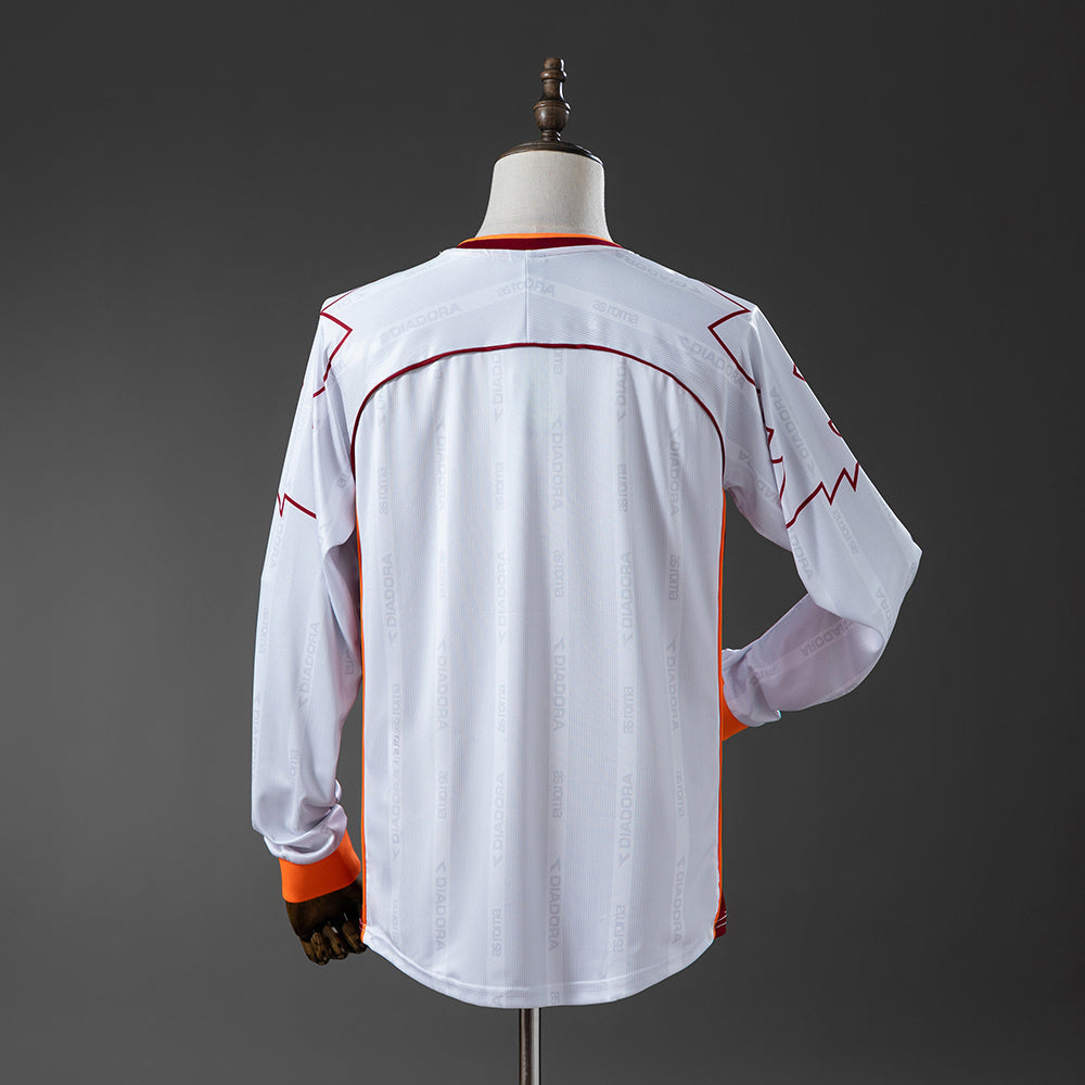 Rome Away Jersey 1998-99 Retro Football Kit Long Sleeves product image 8