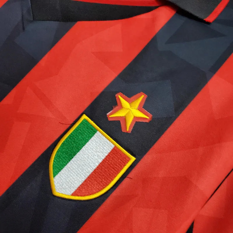 AC Milan Retro Jersey 1993/94 Home Football Soccer Shirt product image 4