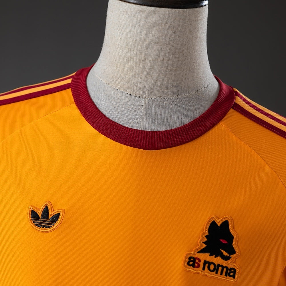 AS Roma Orange Jersey 2026-2027 Long Sleeves Football Kit product image 6