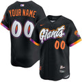 Custom San Francisco Giants City Connect Jersey - Black product image 1