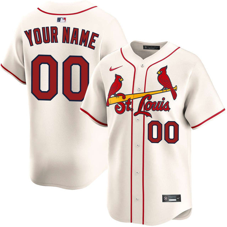 Custom St. Louis Cardinals Alternate Jersey - Cream product image 1