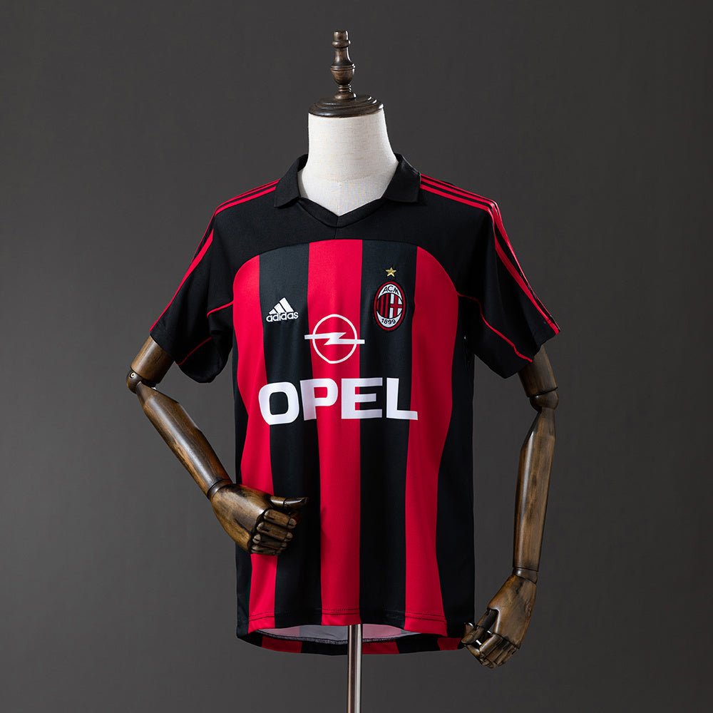 AC Milan Jersey 2000-02 Home Retro Football Kit product image 1