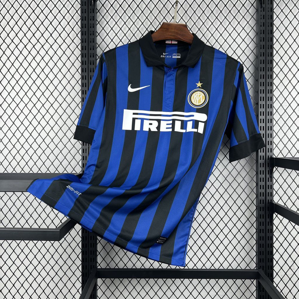 Inter Milan Home Jersey 2011-2012 Retro Football Kit Soccer