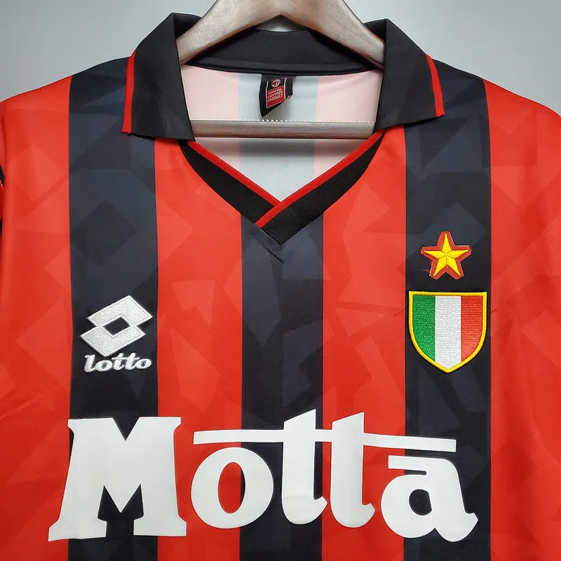 AC Milan Retro Jersey 1993/94 Home Football Soccer Shirt product image 2
