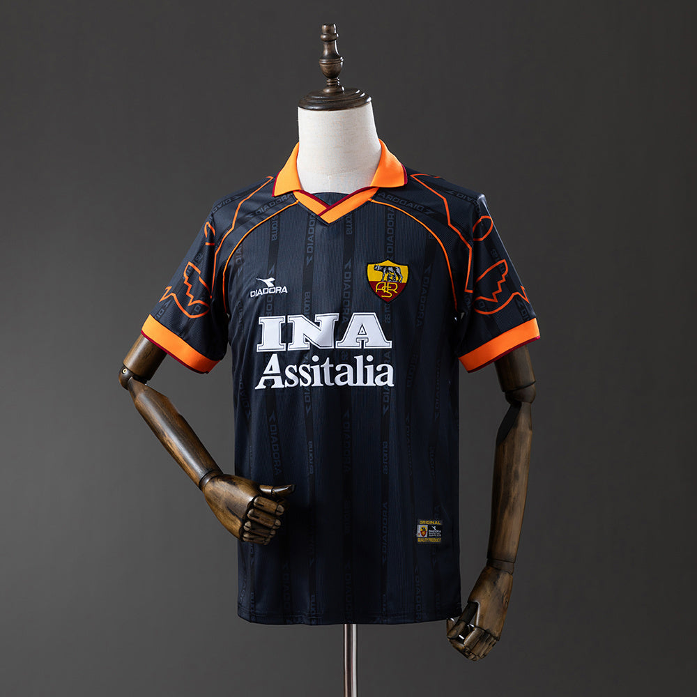 Rome Jersey 1999-00 Away Retro Football Kit product image 1