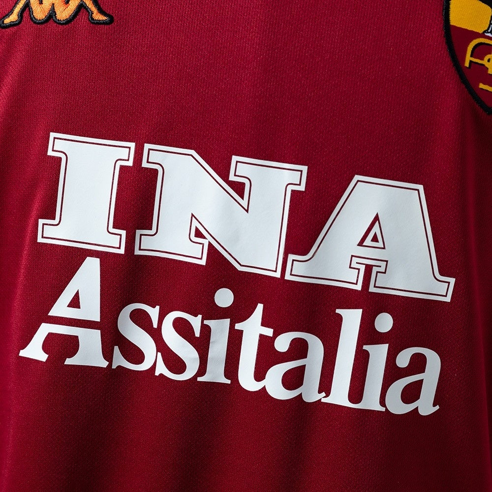Rome Jersey 2000-01 Home Retro Football Kit product image 6