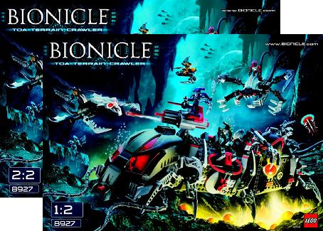 8927 Toa Terrain Crawler (Used) LEGO BIONICLE product image 2, provided for visual reference and product detail review