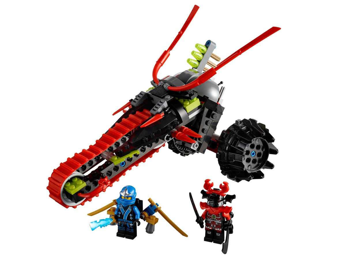 70501 Warrior Bike (Used) LEGO Ninjago product image 1, provided for visual reference and product detail review
