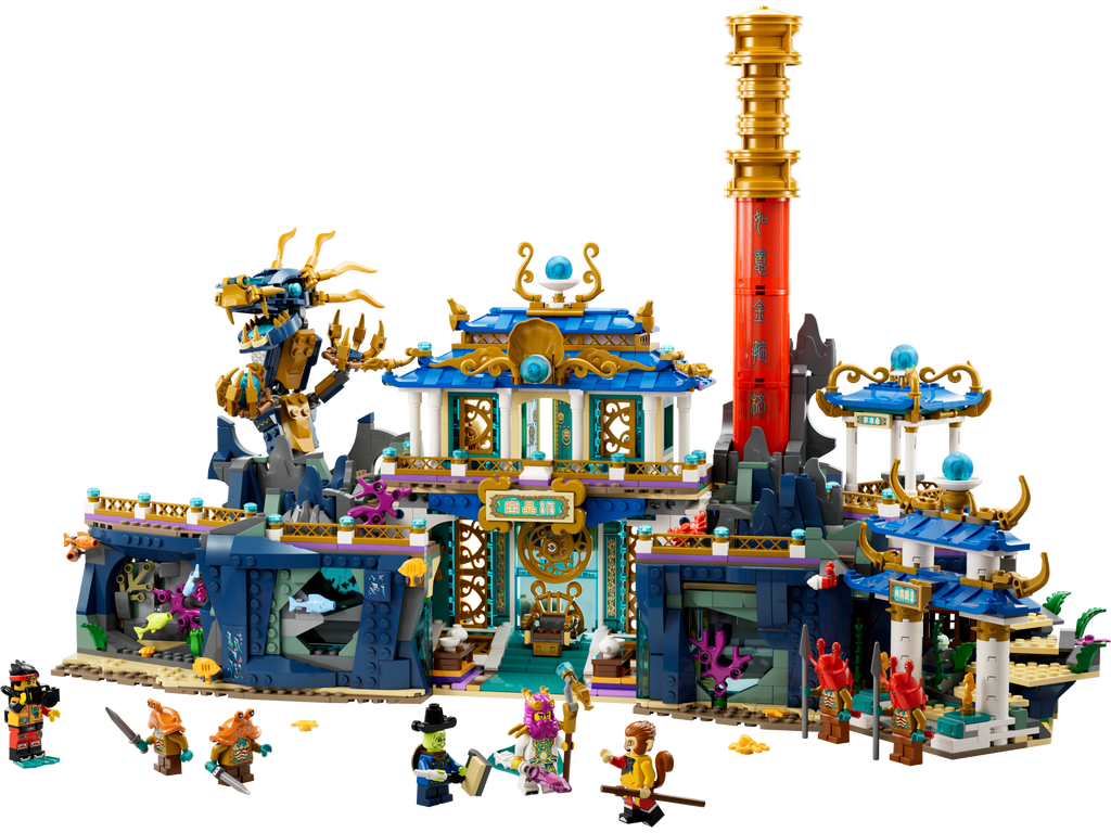 80049 Dragon of the East Palace (Used) LEGO Monkie Kid product image 1, provided for visual reference and product detail