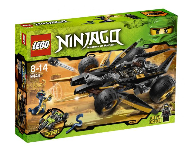 9444 Cole's Tread Assault (Retired) LEGO Ninjago product image 1, provided for visual reference and product detail review