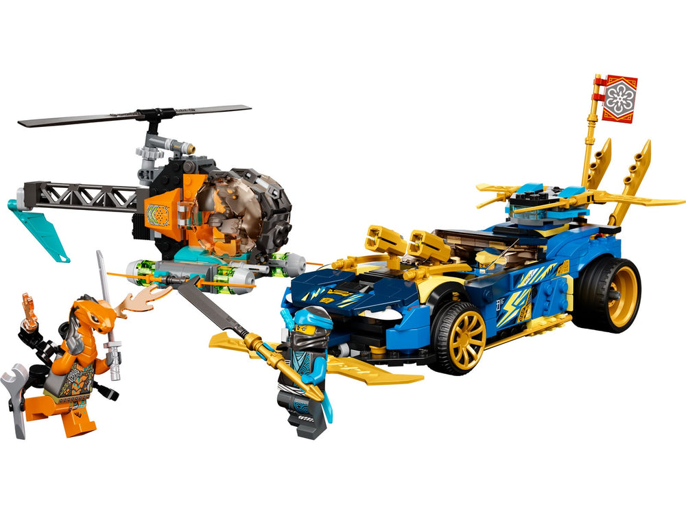 71776 Jay and Nya's Race Car EVO (Used) LEGO Ninjago