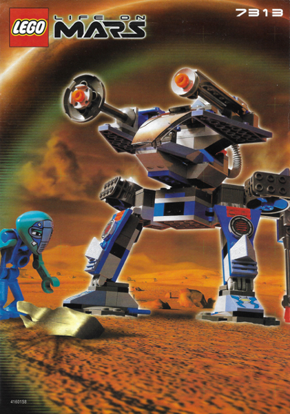 7313 Red Planet Protector (Used) LEGO Space product image 2, provided for visual reference and product detail review