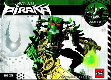 8903 Zaktan (Used) LEGO BIONICLE product image 2, provided for visual reference and product detail review