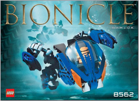 8562 Gahlok (Certified) LEGO BIONICLE product image 2, provided for visual reference and product detail review