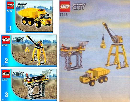 7243 Construction Site (Used) LEGO City product image 2, provided for visual reference and product detail review