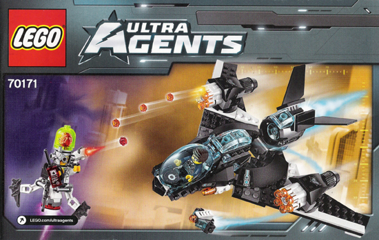 70171 Ultrasonic Showdown (Used) LEGO Ultra Agents product image 2, provided for visual reference and product detail review