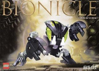 8561 Nuhvok (Certified) LEGO BIONICLE product image 2, provided for visual reference and product detail review
