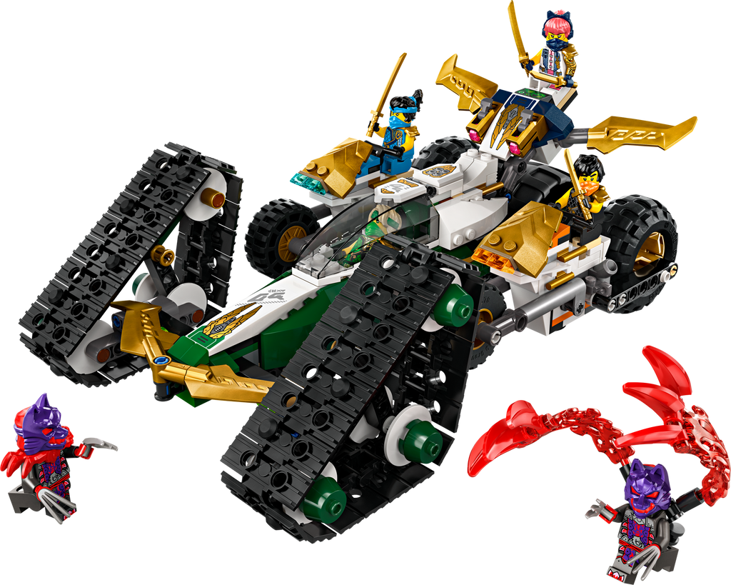 71820 Ninja Team Combo Vehicle (Used) LEGO Ninjago product image 1, provided for visual reference and product detail review