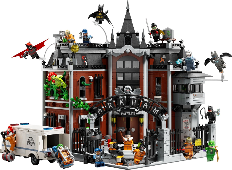 76300 Arkham Asylum (Used) LEGO Super Heroes product image 1, provided for visual reference and product detail review