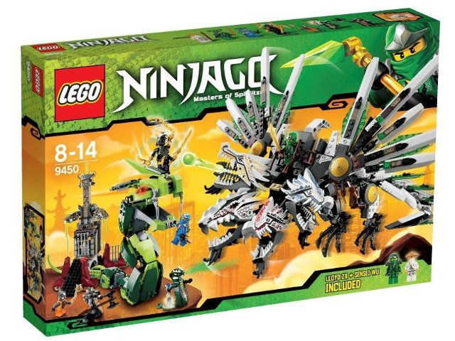 9450 Epic Dragon Battle (Retired) LEGO Ninjago product image 1, provided for visual reference and product detail review