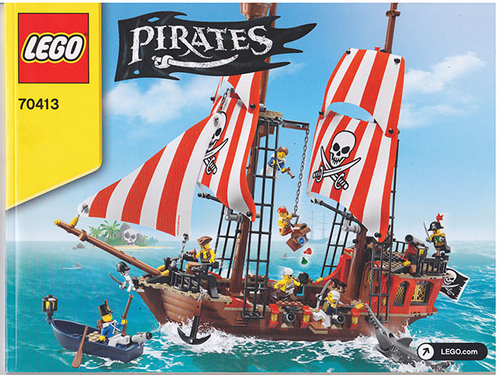 70413 The Brick Bounty (Certified) LEGO Pirates product image 2, provided for visual reference and product detail review