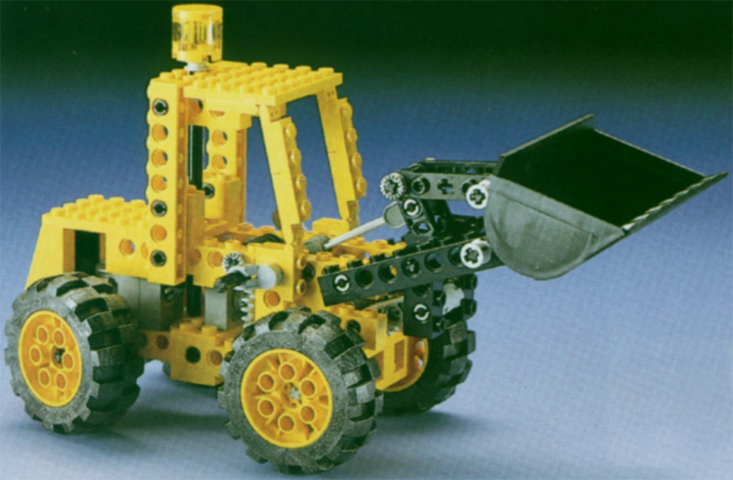 8828 Front End Loader (Used) LEGO TECHNIC product image 1, provided for visual reference and product detail review