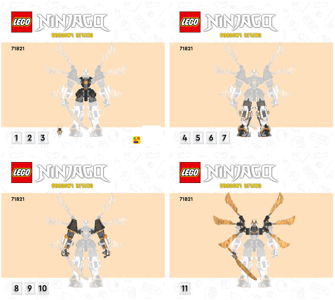 71821 Cole's Titan Dragon Mech (Certified) LEGO Ninjago product image 2, provided for visual reference and product detail
