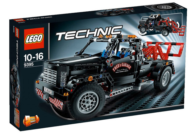 9395 Pick-Up Tow Truck (Retired) LEGO TECHNIC product image 1, provided for visual reference and product detail review