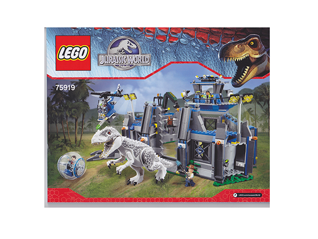 75919 Indominus Rex Breakout (Used) LEGO Jurassic World product image 2, provided for visual reference and product detail
