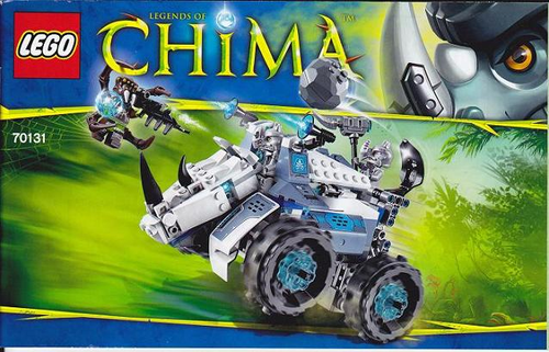 70131 Rogon's Rock Flinger (Certified) LEGO Legends of Chima product image 2, provided for visual reference and product