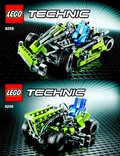 8256 Go-Kart (Certified) LEGO TECHNIC product image 2, provided for visual reference and product detail review