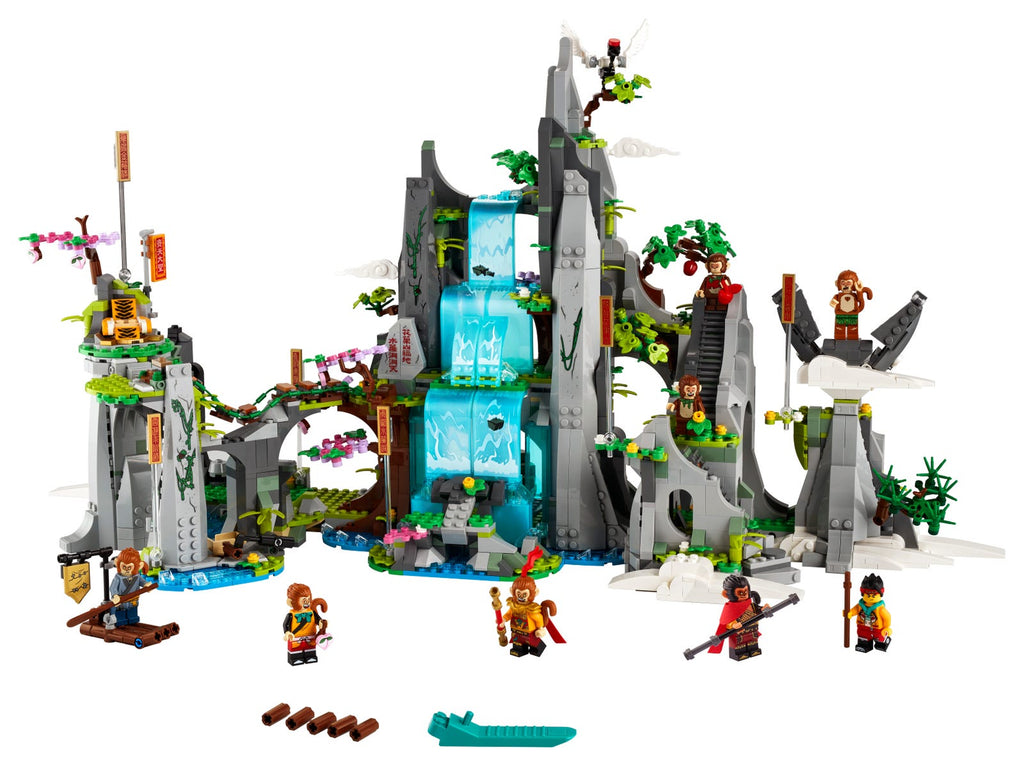 80024 The Legendary Flower Fruit Mountain (Used) LEGO Monkie Kid product image 1, provided for visual reference and product