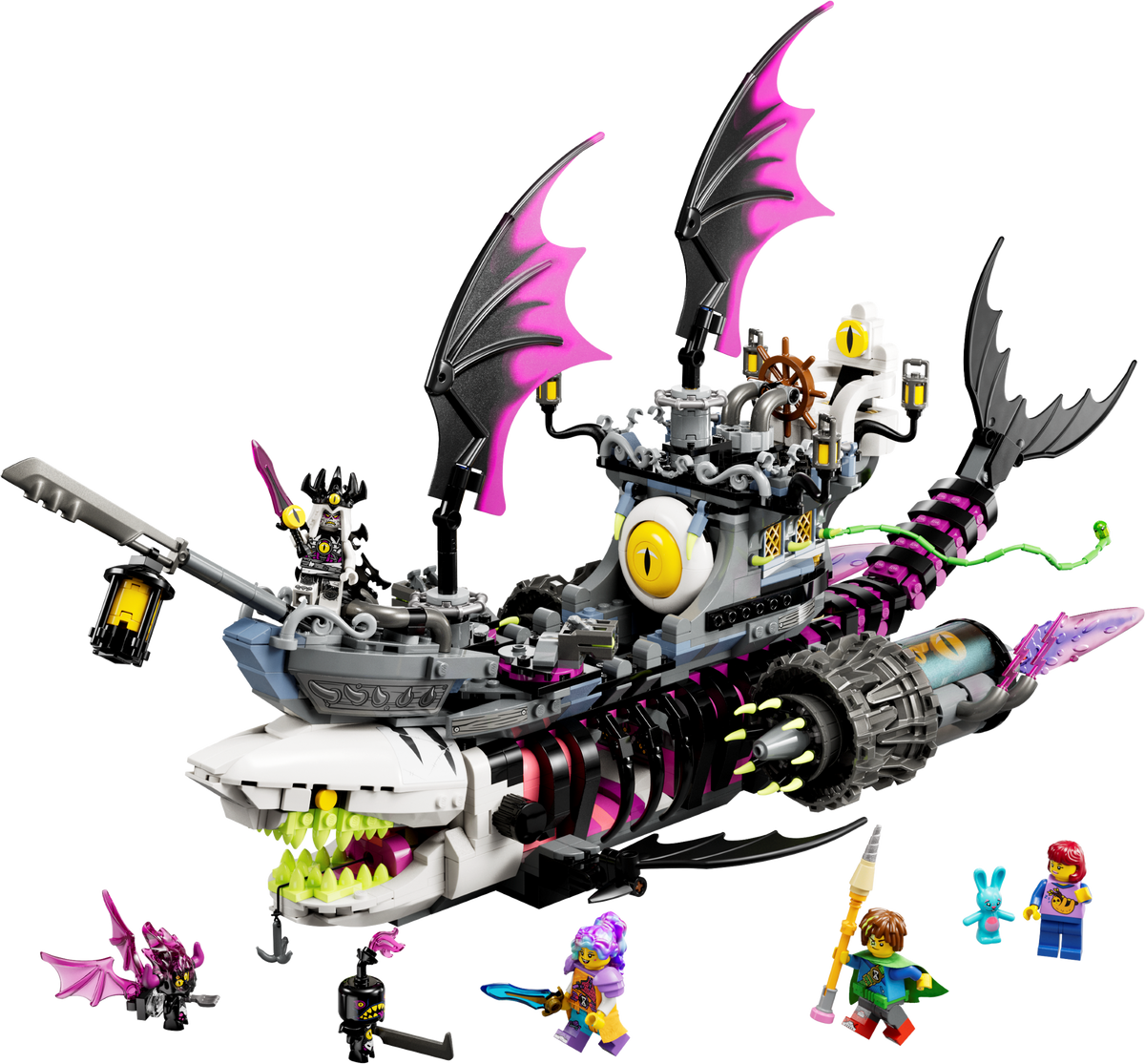 71469 Nightmare Shark Ship (Used) LEGO Dreamzzz product image 1, provided for visual reference and product detail review