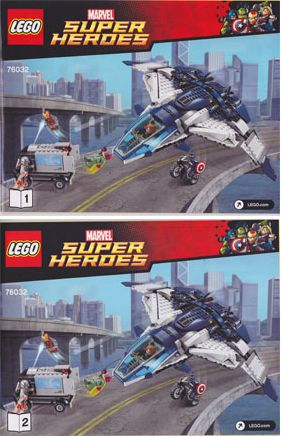 76032 The Avengers Quinjet City Chase (Certified) LEGO Super Heroes product image 2, provided for visual reference and