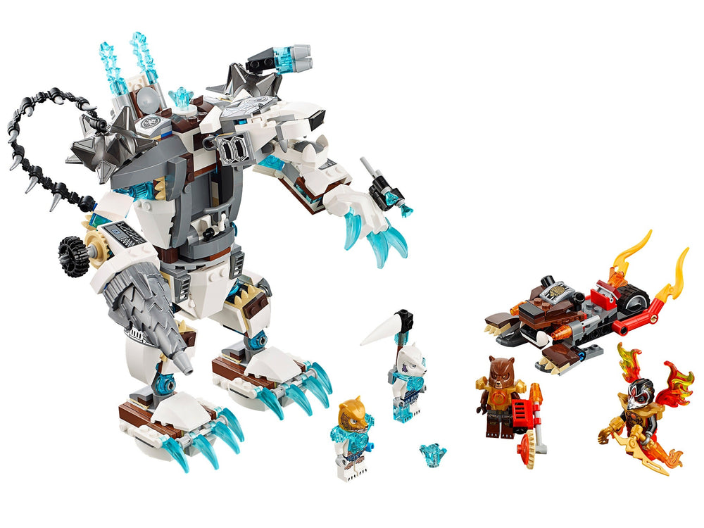 70223 Icebite's Claw Driller (Used) LEGO Legends of Chima