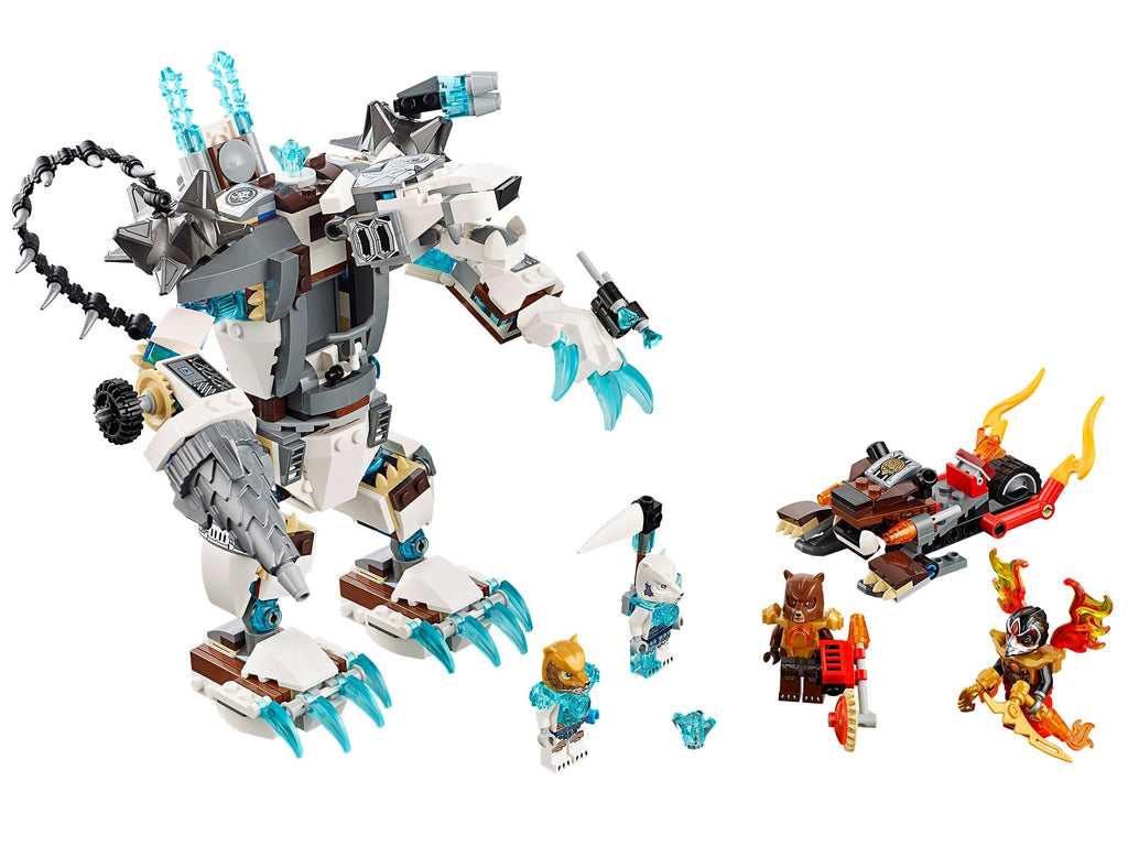 70223 Icebite's Claw Driller (Used) LEGO Legends of Chima product image 1, provided for visual reference and product detail