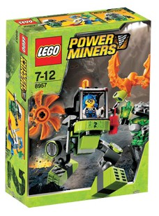 8957 Mine Mech (Retired) LEGO Power Miners product image 1, provided for visual reference and product detail review