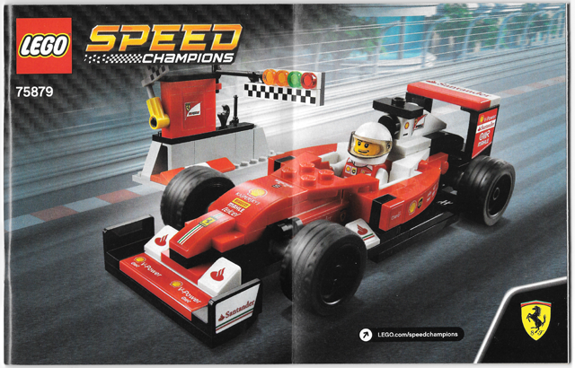 75879 Scuderia Ferrari SF16-H (Used) LEGO Speed Champions product image 2, provided for visual reference and product detail