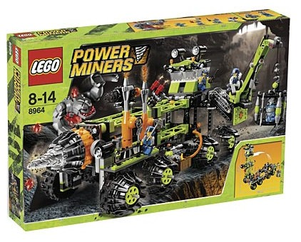 8964 Titanium Command Rig (Retired) LEGO Power Miners product image 1, provided for visual reference and product detail