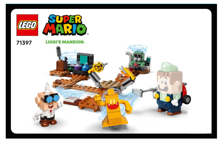 71397 Lab and Poltergust - Expansion Set (Certified) LEGO Super Mario product image 2, provided for visual reference and