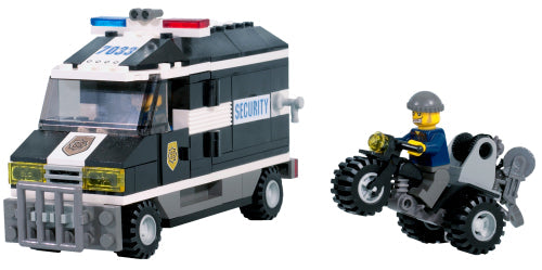 7033 Armoured Car Action (Used) LEGO World City product image 1, provided for visual reference and product detail review