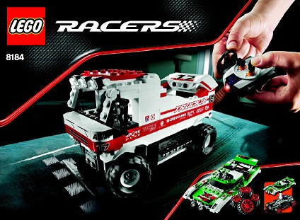 8184 Twin X-treme RC (Used) LEGO Racers product image 2, provided for visual reference and product detail review